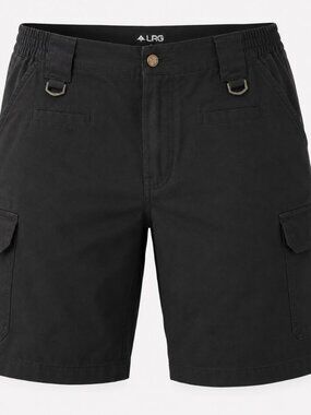 LAPG Operator Tactical Cargo Shorts Men’s 42 Black Ripstop Utility Work Shorts